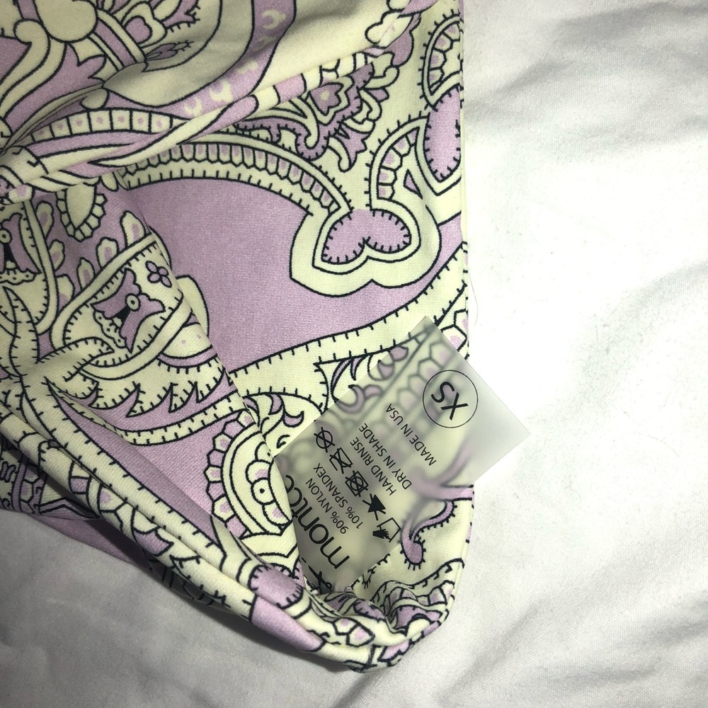Montce lilac paisley Kim bikini top - Picture 8 of 9
